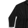 23SS Asymmetry Deconstructed Shirt ”Black” 720102TNP041000