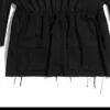 23SS Asymmetry Deconstructed Shirt ”Black” 720102TNP041000