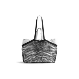 24/7 Medium Tote Bag ”Beige Black” 7918092AA479960