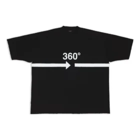 360 Tubular T-shirt Oversized ”Black” 720501TNVD51070