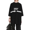 360 Tubular T-shirt Oversized ”Black” 720501TNVD51070