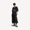 3b fotbollst-shirt med V-ringning för herr, oversized, i svart/antracit 3b fotbollst-shirt med V-ringning för herr, oversized, i svart/antracit