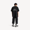 3b fotbollst-shirt med V-ringning för herr, oversized, i svart/antracit 3b fotbollst-shirt med V-ringning för herr, oversized, i svart/antracit