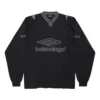 3B Fotbollströja med långa ärmar och V-ringning ”Black Anthracite” 857085TTVQ61066