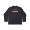 3B Sports Icon långärmad T-shirt i oversized-modell ”Black Red White” 720250TPVD71470