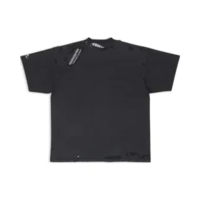 3B Sports Icon Repaired Oversized T-shirt ”Washed Black” 704056TMVA59034