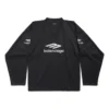 3B Sports Icon Ski långärmad T-shirt, stor storlek, ”svart” 779988TPVQ51000
