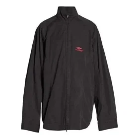 3B Sports Icon träningströja med dragkedja ”Black Red” 720158TKO481000