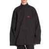3B Sports Icon träningströja med dragkedja ”Black Red” 720158TKO481000