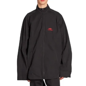 3B Sports Icon träningströja med dragkedja ”Black Red” 720158TKO481000