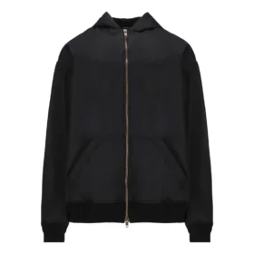3B Sports Icon vadderad luvtröja med dragkedja ”Black” 698867TMO131000