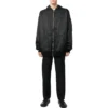 3B Sports Icon vadderad luvtröja med dragkedja ”Black” 698867TMO131000