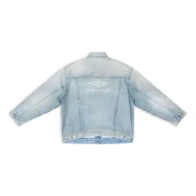 3B Sports vintage-Denim-jackor i stor storlek ”Light Blue” 704299TJW798469