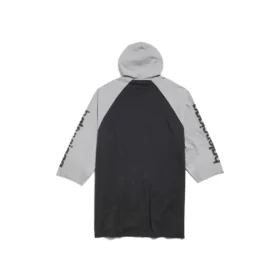 3B Stencil Raglan-T-shirt med huva, oversized ”Black” 790403TQVT51083