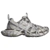 3XL Extreme Lace Sneakers ”Brown Grey Beige Mesh and Polyurethane” 778698W3XLL2097