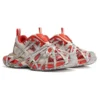 3XL Extreme Lace-Sneakers ”Orange Beige Mesh and Polyurethane” 778698W3XLL7597
