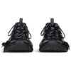3XL Mules ”Black Mesh and Polyurethane” 742672W3XL11010