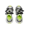 3XL Sneakers ”Grå Svart Grön Mesh och Polyuretan” 734734W3XL69031