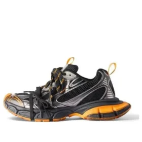 3XL-Sneakers ”Svart, orange, grå, mesh och polyuretan” 734734W3XL31178