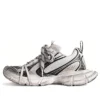 3XL Sneakers ”Vit och svart mesh och polyuretan” 734731W3XL49710