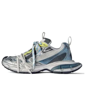 3XL-Sneakers ”White Blue Yellow Mesh” 734734W3XL59047