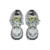 3XL-Sneakers ”White Blue Yellow Mesh” 734734W3XL59047