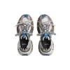 3XL-Sneakers ”Worn Out Grey White and Blue Mesh and Polyurethane” 734731W3XL71214