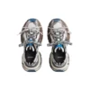 3XL Sneakers ”Worn Out Grey White and Blue Mesh and Polyurethane” 734734W3XL71214