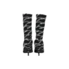 80 mm spandexstövlar med monogramlogotyp ”Black” 549784W1P601264