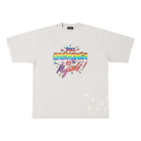 90/10 T-shirtar Large Fit ”Ljusgrå” 641675TMVH32569