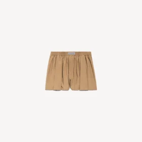 A-linjeformade boxershorts för damer i sandbeige