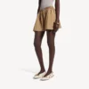 A-linjeformade boxershorts för damer i sandbeige