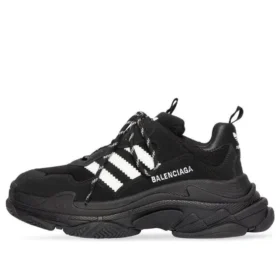 Adidas x Balenciaga Triple S-sneaker ”Black” 712764W2ZB21090