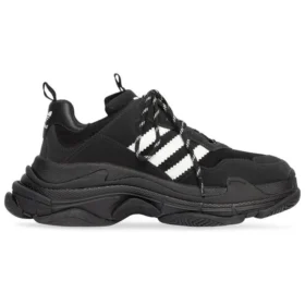 Adidas x Balenciaga Triple S-sneaker ”Black” 712764W2ZB21090