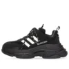 Adidas x Balenciaga Triple S-sneaker ”Black White” 712821W2ZB21090