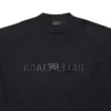 AI Logo Inside Out Oversized T-shirtar ”Black” 787358TQVJ41750