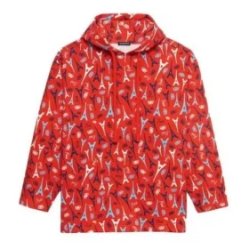 All Over Interlocked BB-luvtröja ”Red” 594576THV676400