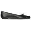 Anatomiska ballerinaskor ”Svart glänsande mjukt fårskinn” 714260WBCW01000