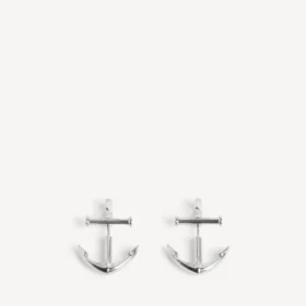 Ankarörhängen i silver