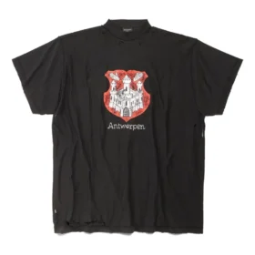 Antwerpen Inside-out T-shirt Oversized ”Black” 787358TQVP71083