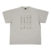 Archives Logos T-shirt Oversized ”Ljusgrå” 712398TNVQ71342