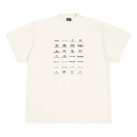 Archives Logos T-shirt Oversized ”White” 712398TNVQ79784