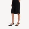Avenue-slingback för dam i svart/silver