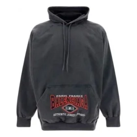B Authentic Vintage Jersey Oversized-luvtröja ”Washed Black” 697879TMVB11000