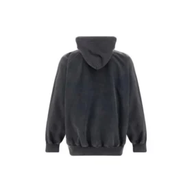 B Authentic Vintage Jersey Oversized-luvtröja ”Washed Black” 697879TMVB11000