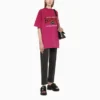 B Authentic Vintage Jersey Oversized T-shirtar ”Pink” 694576TMVA95566