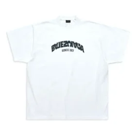 Back Flip T-shirt Oversized Vit Svart” 739028TPVF99040