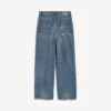 Baggy-jeans för herr i mörkblått