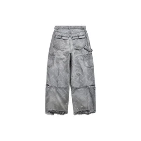 Bal Diagonal Allover-Cargo-byxor ”Light Blue” 767971TDW144979