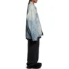 Bal Diagonal Allover Oversized-jackor ”Light Blue Japanese Ring Denim” 773616TPW534868